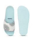 Chupps X Gujarat Titans Arka White Sliders -Women