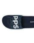 Flame Navy Blue Sliders