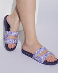 Mimo - Purple Floral Slider for her