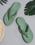 Flora Green Flip-flops -Women