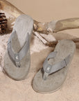 Spring Grey Flip-flops -Women