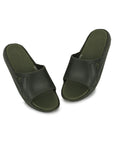 Stride Olive Sliders
