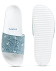 Dream Blue Sliders -Women
