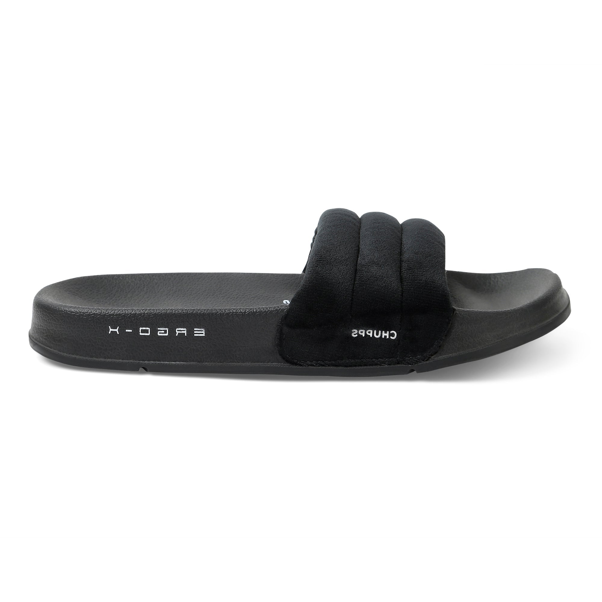 Cloud Cozy Black Sliders -Women