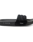 Cloud Cozy Black Sliders -Women