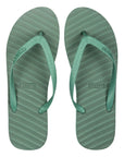 Banana Leaf Monochrome Sycamore Flipflops