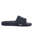 Side view of Chupps Navy blue Bandwidth Collection slider