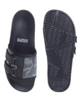 Outsole detail showing slip-resistant tread for outdoor grip. Top view of adjustable velcro strap