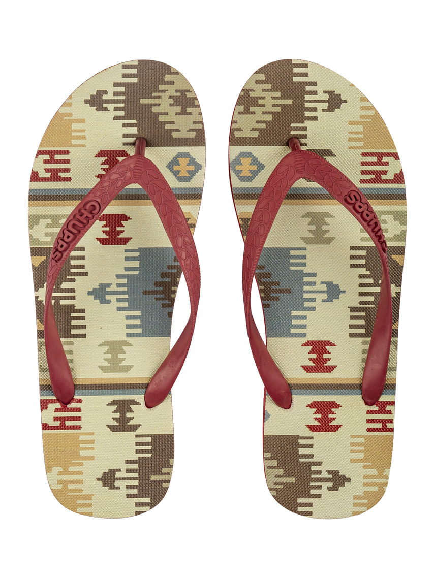 Chupps Kaleen Kilim Womens Flip Flops