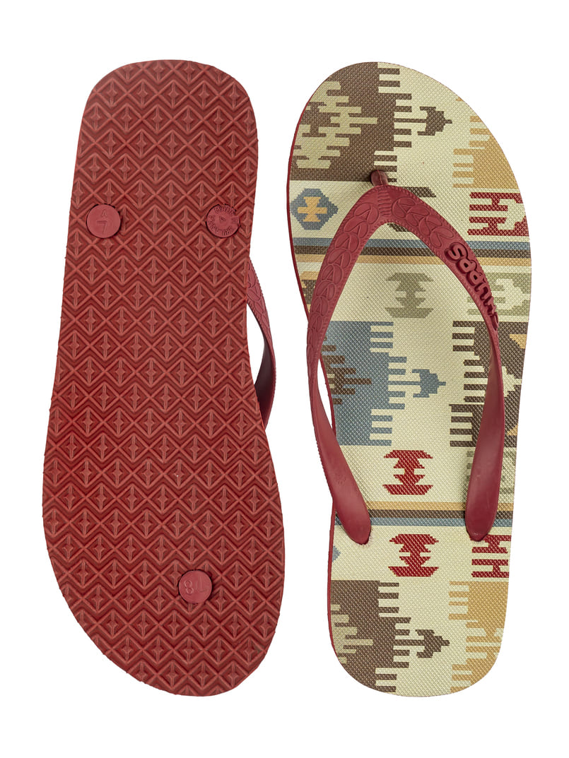 Chupps Kaleen Kilim Womens Flip Flops
