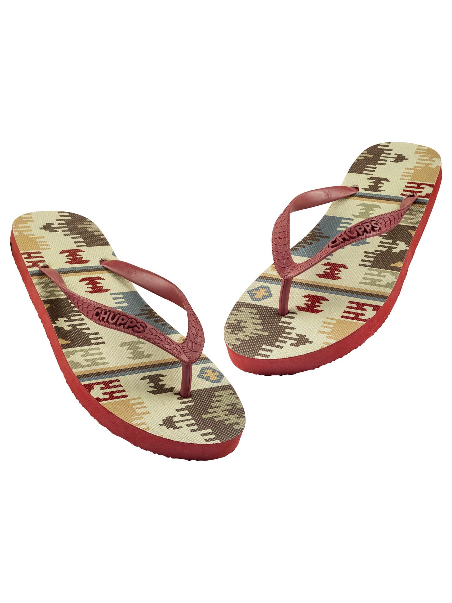 Chupps Kaleen Kilim Womens Flip Flops