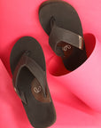 Airflow Black Brown V-Strap