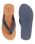 Close-up of anti-skid outsole with ribbed grip pattern on footbed.