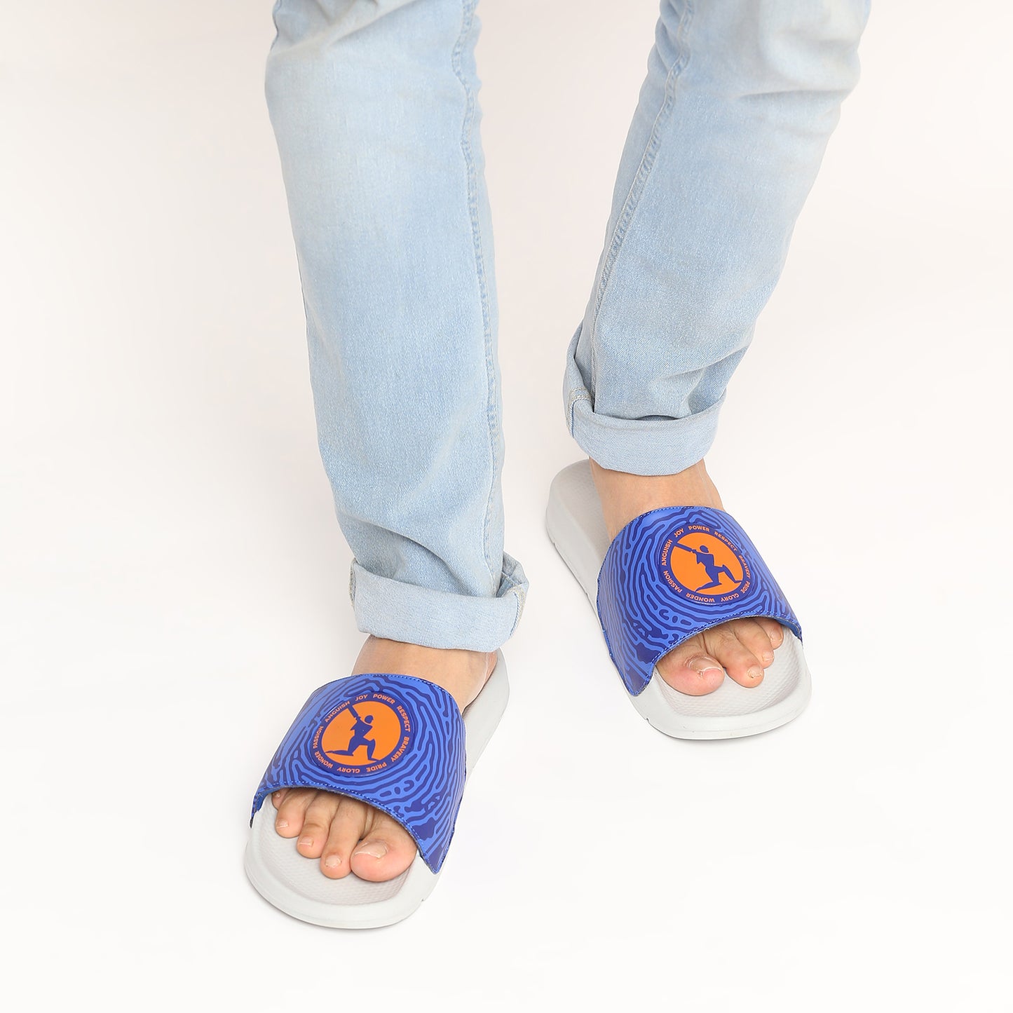 CHUPPS x ICC Men's Cricket World Cup'23 Men’s Sliders With ERGO-X