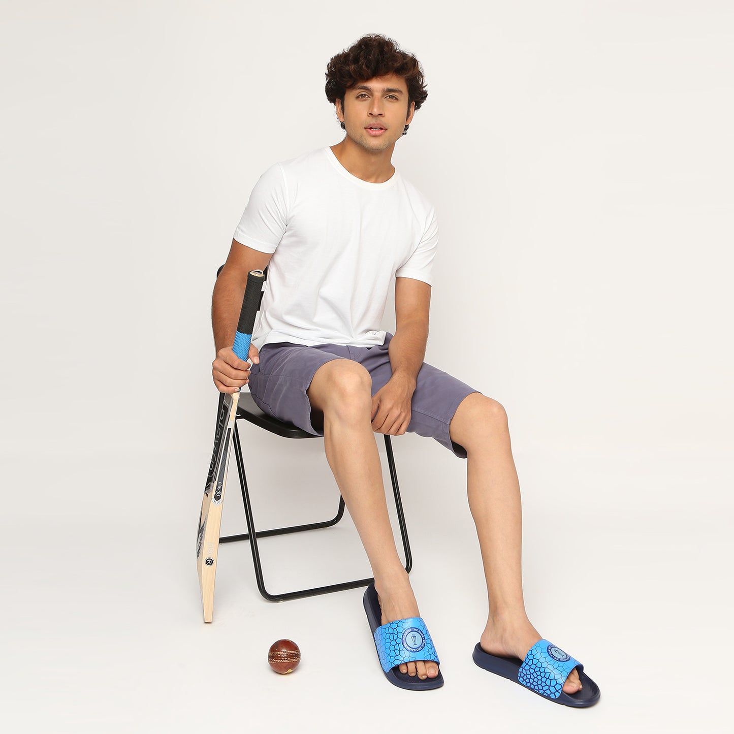 CHUPPS x ICC Men's Cricket World Cup'23 Men’s Sliders With ERGO-X