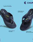 Raw Navy V-Strap -Men