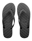 Banana Leaf Monocrome Blackberry Cordial Flipflops