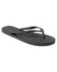 Banana Leaf Monocrome Blackberry Cordial Flipflops