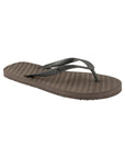 Banana Leaf Monocrome Blackberry Cordial Flipflops