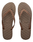 Banana Leaf Monocrome Blackberry Cordial Flipflops