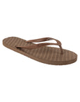Banana Leaf Monocrome Blackberry Cordial Flipflops