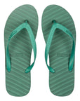Banana Leaf Monocrome Blackberry Cordial Flipflops