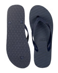Banana Leaf Monocrome Blackberry Cordial Flipflops