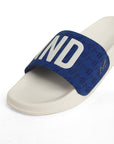 Chupps X Mi Official White & Royal Blue Sliders