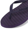Banana Leaf Monocrome Blackberry Cordial Flipflops