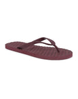 Banana Leaf Monocrome Blackberry Cordial Flipflops