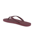 Banana Leaf Monocrome Blackberry Cordial Flipflops