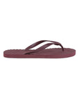 Banana Leaf Monocrome Blackberry Cordial Flipflops