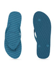 Banana Leaf Monocrome Blackberry Cordial Flipflops