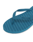 Banana Leaf Monocrome Blackberry Cordial Flipflops