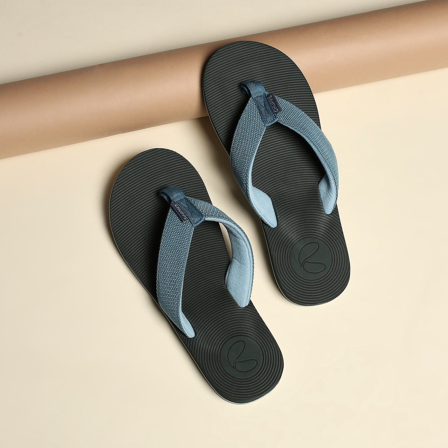 Chupps Wyld Solid Uro Foam Comfort Men's Flip flop