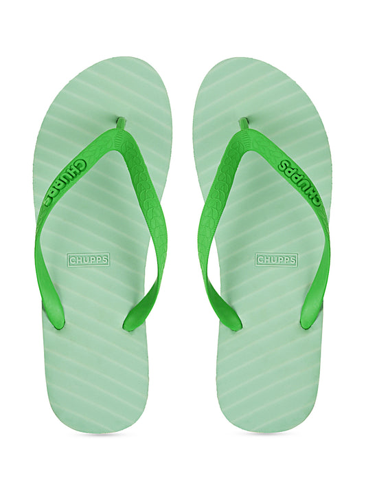 Chupps Banana Leaf Monochrome Unisex Flip Flops