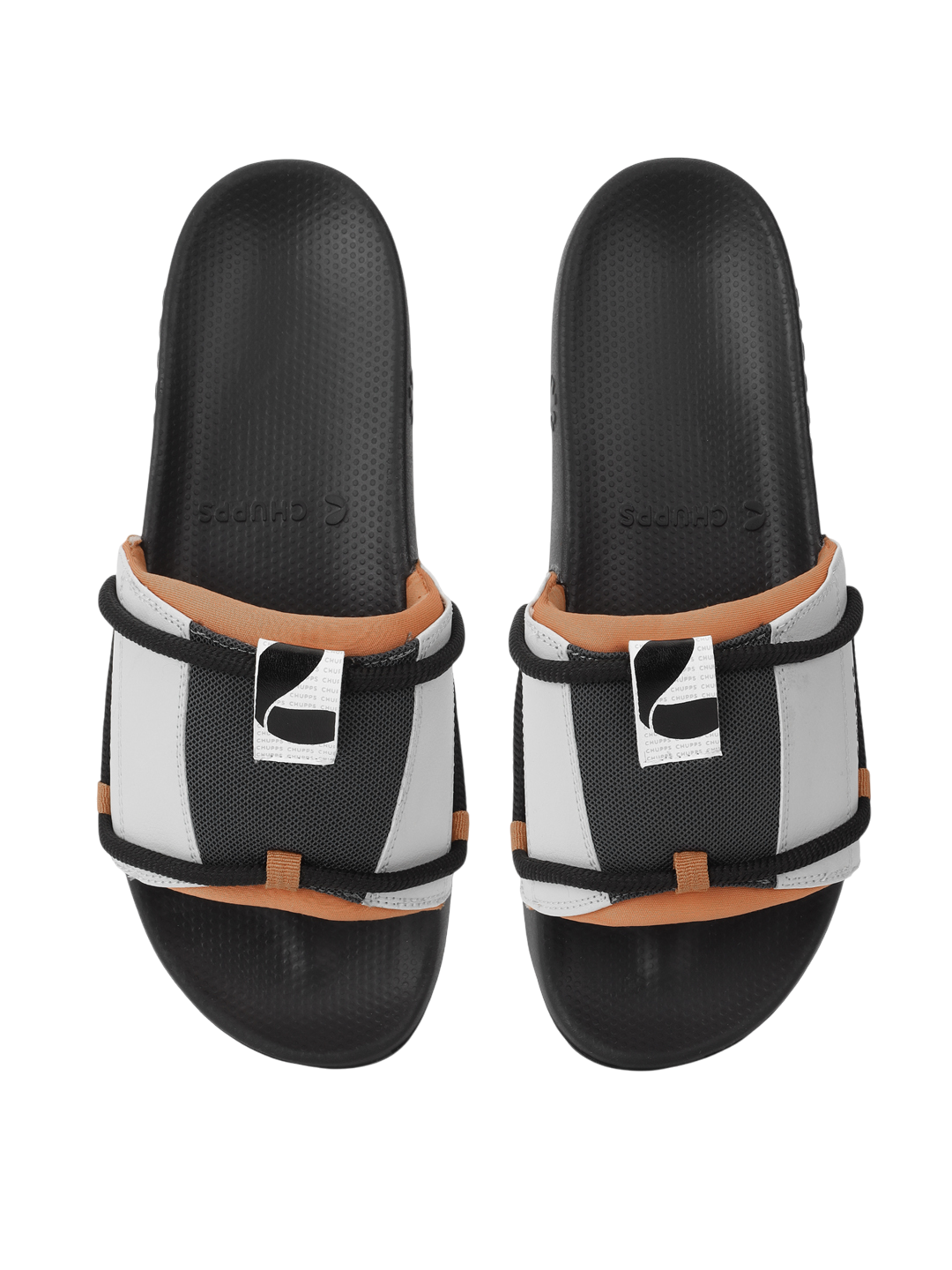 Sling Sliders_black_orange