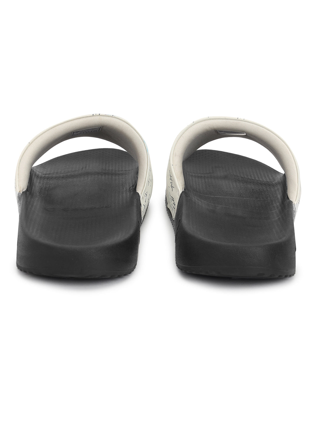 Dot fusion V2 Black White Men's Sliders