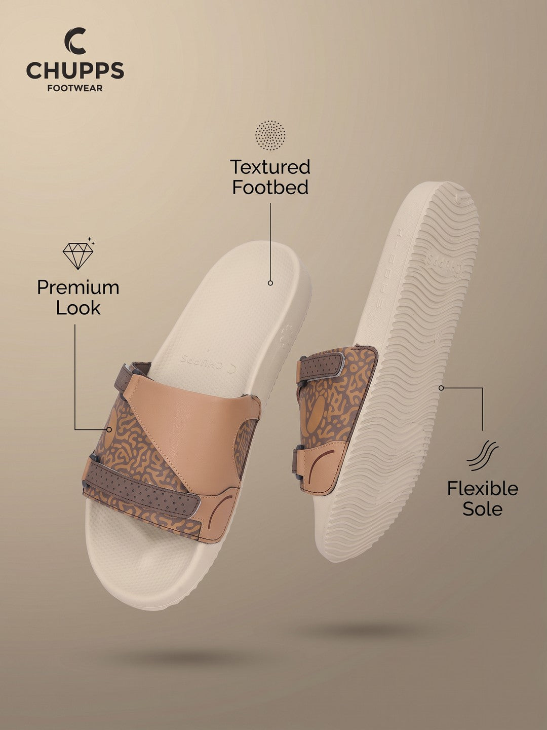 Ace Sliders_tan_&amp;_beige