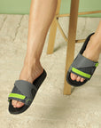 Ace Black Grey Sliders