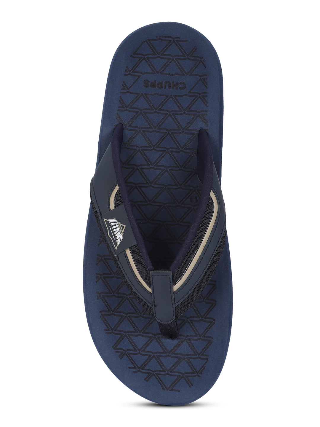 Chupps X Gujarat Titans Gladiator Navy Beige V-strap