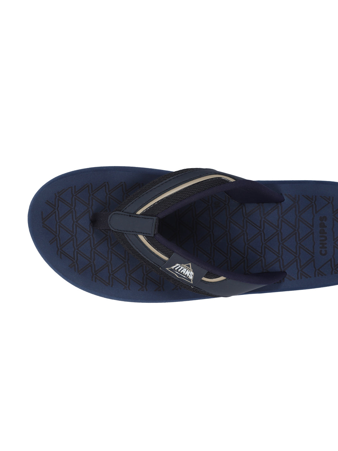 Chupps X Gujarat Titans Gladiator Navy Beige V-strap