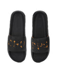Drip Biodegradable Black Sliders- Men