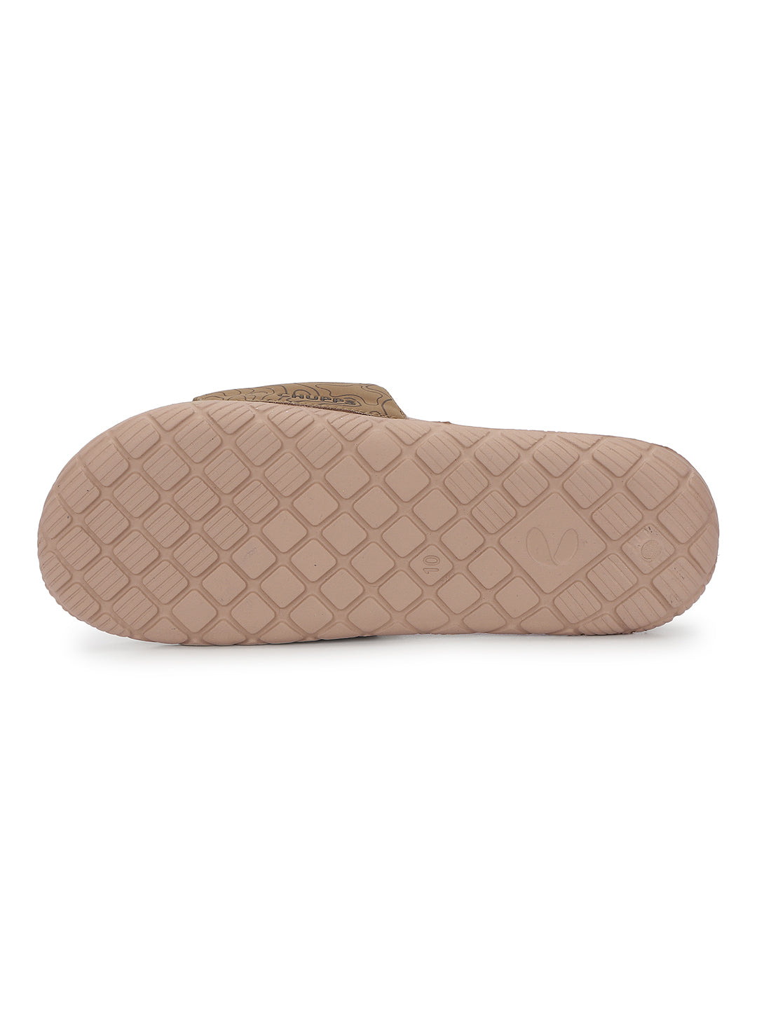 Strata Beige Sliders- Men