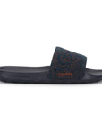 Strata Biodegradable Navy Blue Sliders- Men