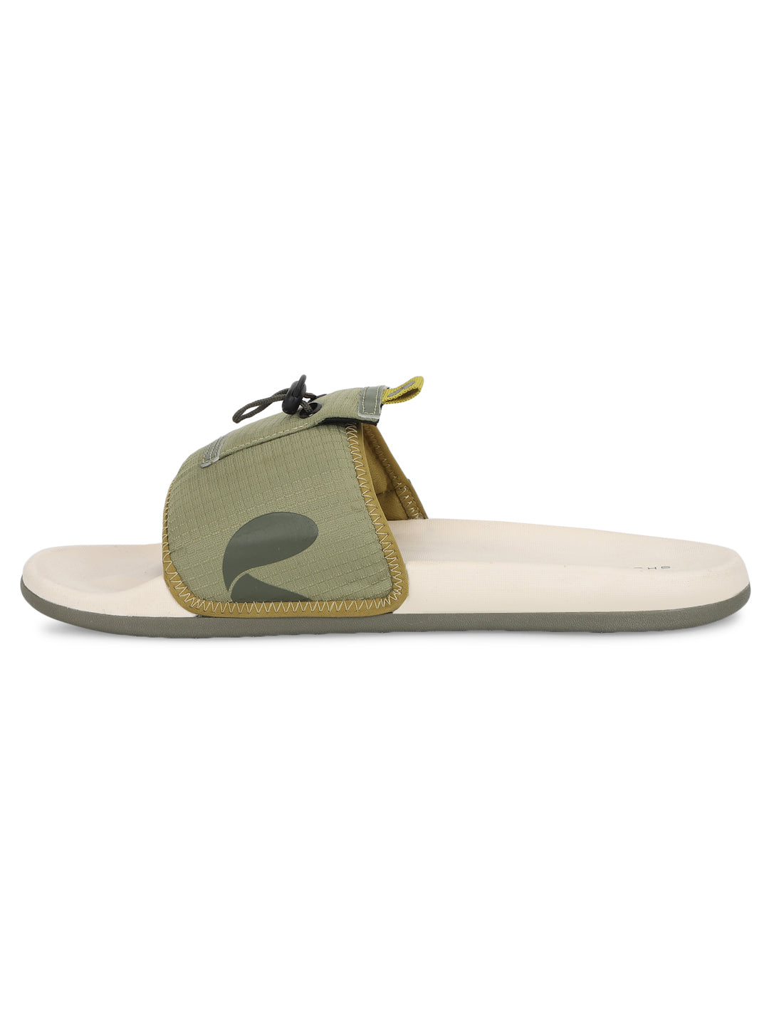 Blaze Olive Off-white Sliders