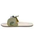 Blaze Olive Off-white Sliders