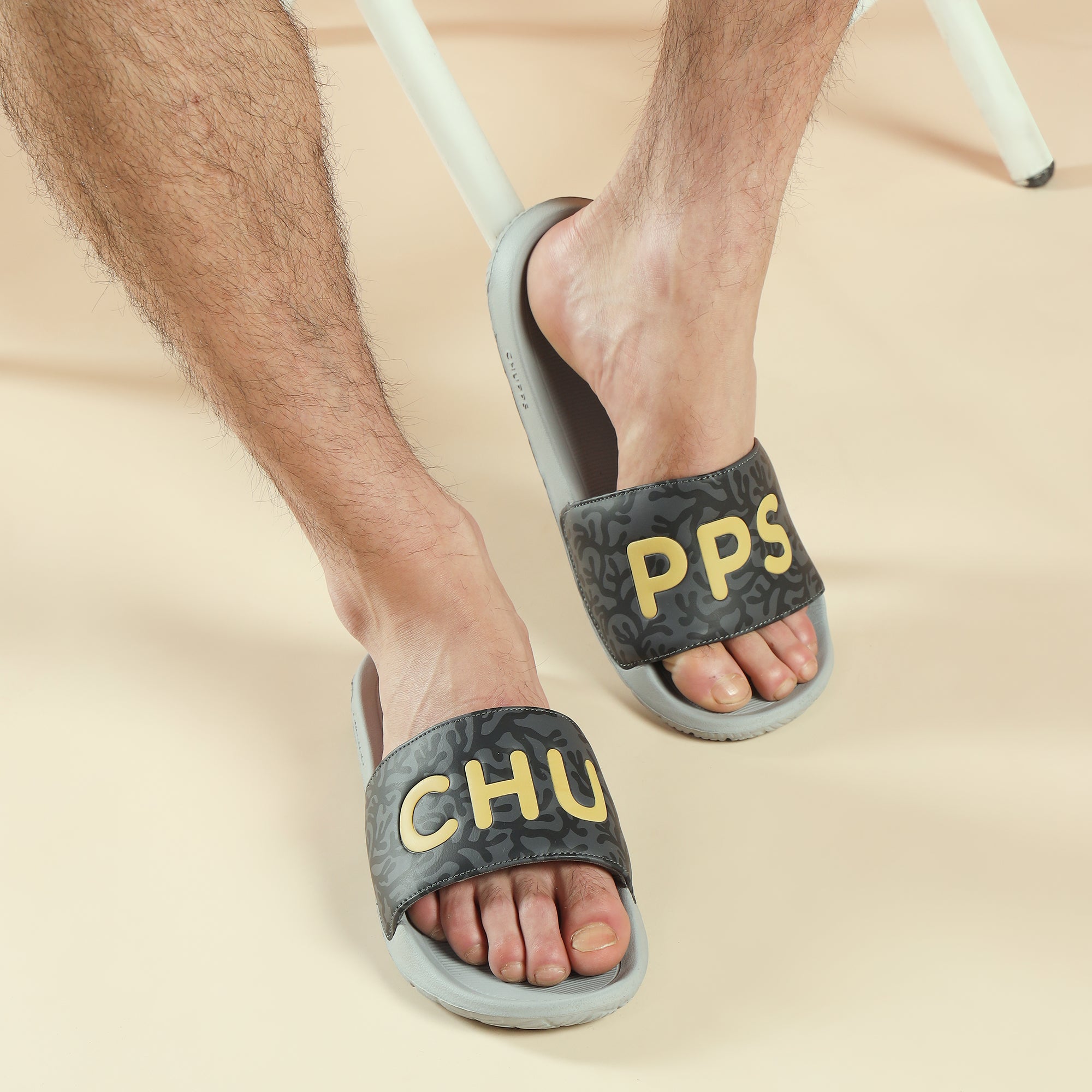 Coral Biodegradable Sliders_grey