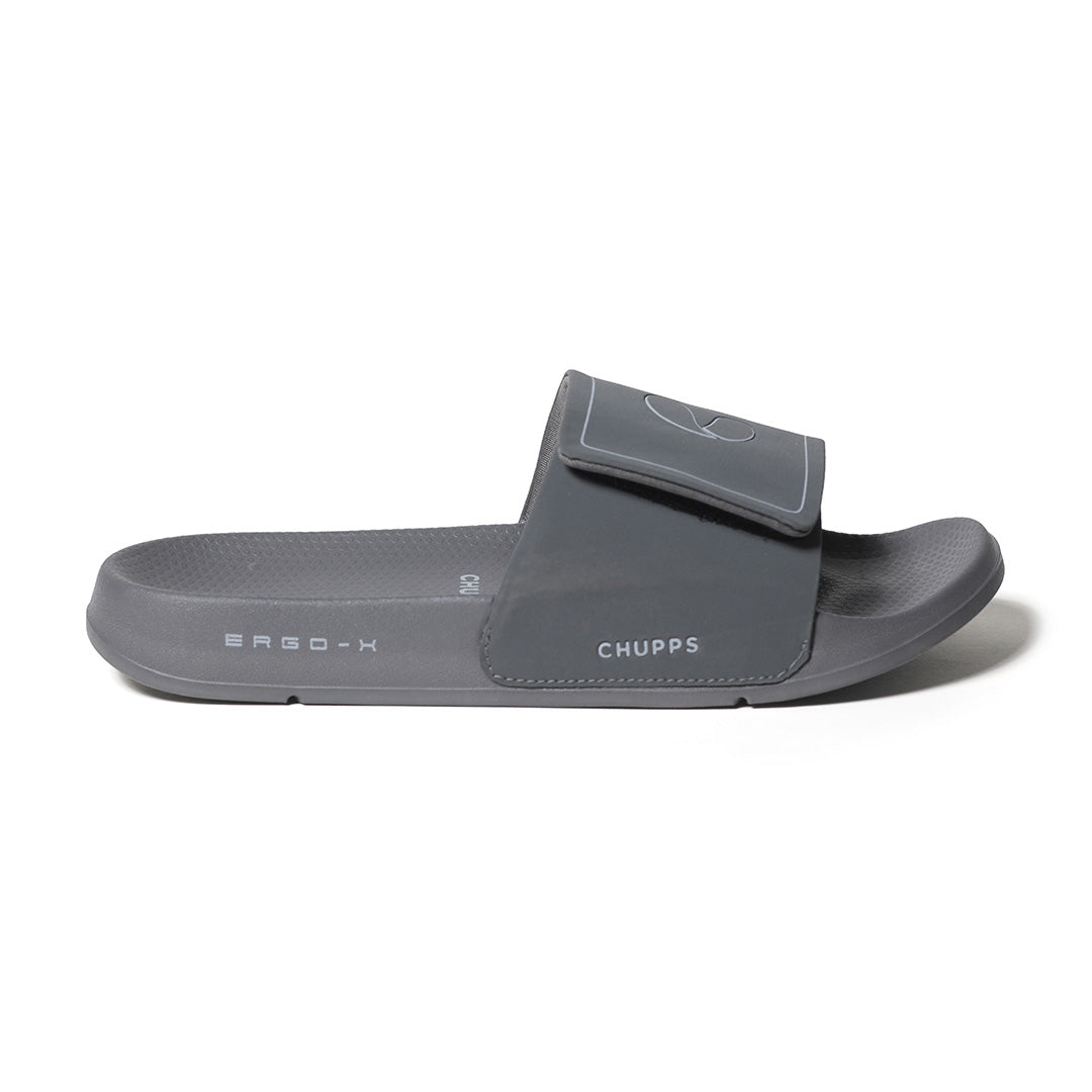 Side angle showing ErgoX Plus footbed contours