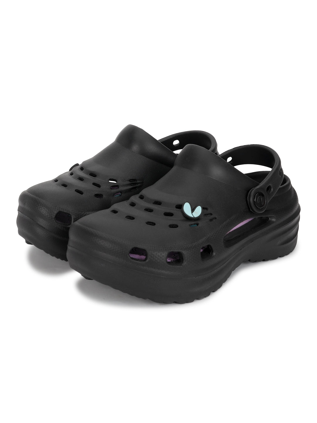 Eden Black Clogs -Women